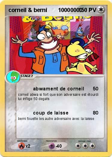 Pokemon corneil & berni       10000000