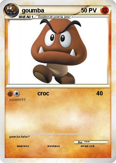 Pokemon goumba