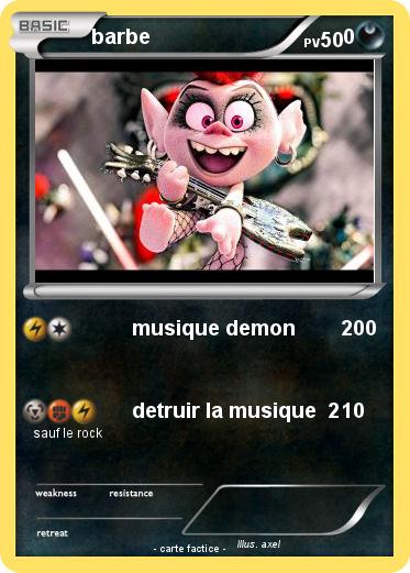 Pokemon barbe                                   0