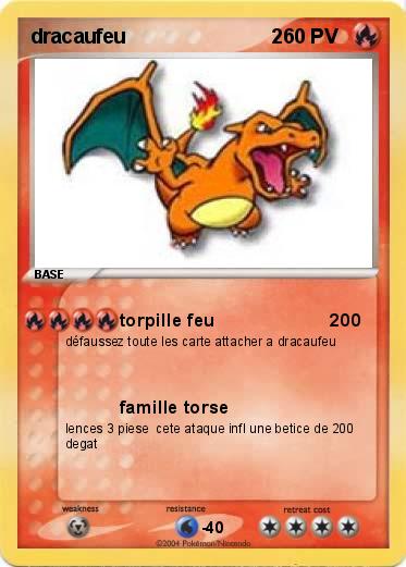 Pokemon dracaufeu                          2