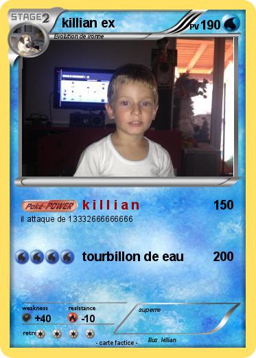 Pokemon killian ex