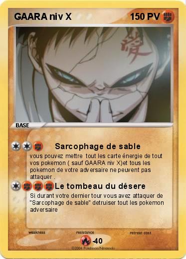 Pokemon GAARA niv X