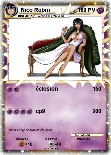 Pokemon Nico Robin