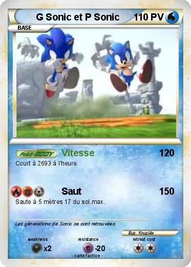 Pokemon G Sonic et P Sonic