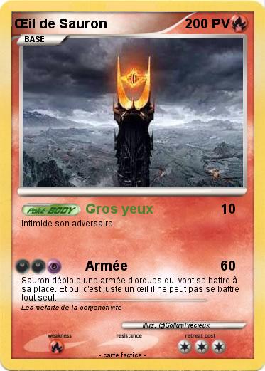 Pokemon Œil de Sauron