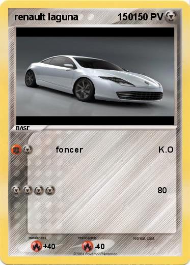 Pokemon renault laguna               150