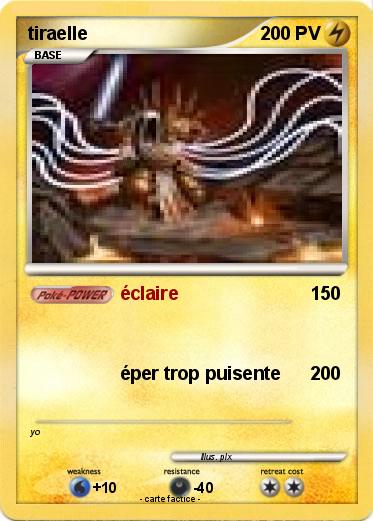 Pokemon tiraelle