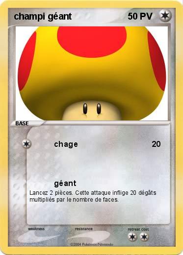 Pokemon champi géant