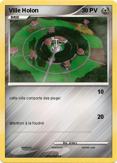 Pokemon Ville Holon