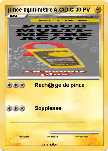 Pokemon pince mµlti-m£tre A,C/D,C