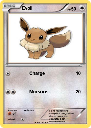 Pokemon Evoli