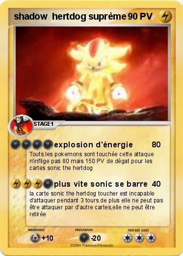 Pokemon shadow  hertdog suprème