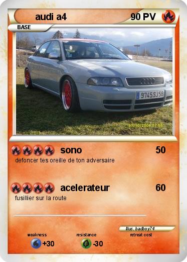 Pokemon audi a4