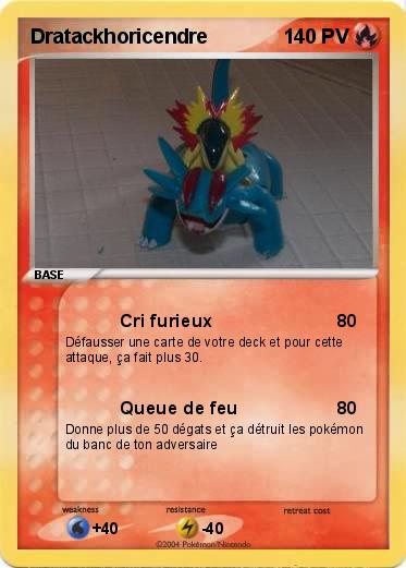 Pokemon Dratackhoricendre