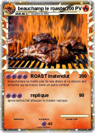 Pokemon beauchamp le roaster