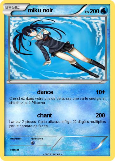 Pokemon miku noir
