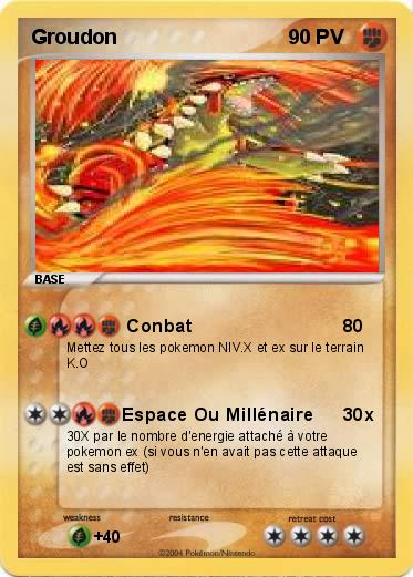 Pokemon Groudon               