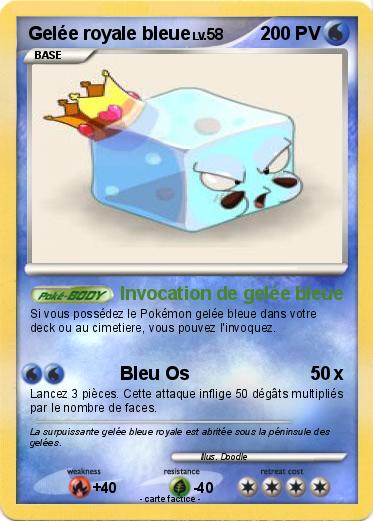 Pokemon Gelée royale bleue