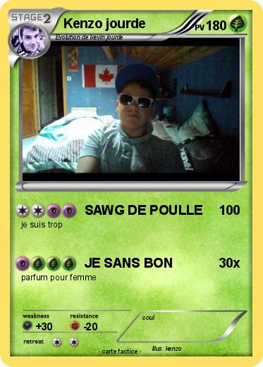 Pokemon Kenzo jourde