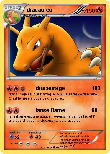 Pokemon dracaufeu