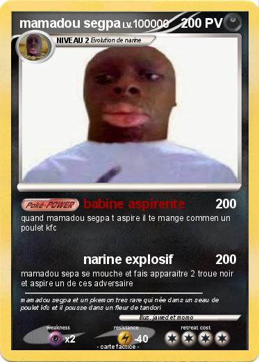 Pokemon mamadou segpa