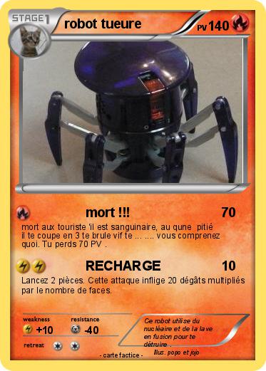 Pokemon robot tueure