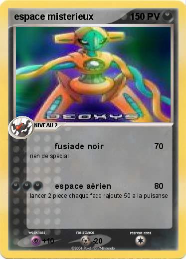 Pokemon espace misterieux