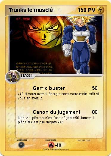 Pokemon Trunks le musclé