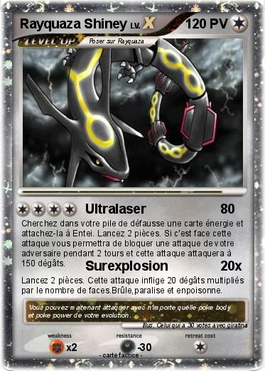 Pokemon Rayquaza Shiney