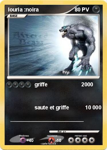 Pokemon louria :noira