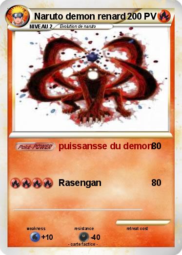 Pokemon Naruto demon renard