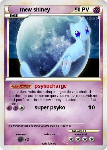 Pokemon mew shiney