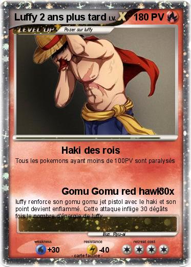 Pokemon Luffy 2 ans plus tard