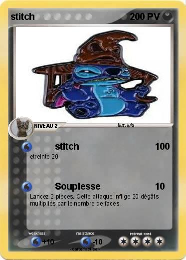 Pokemon stitch