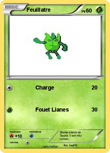 Pokemon Feuillatre