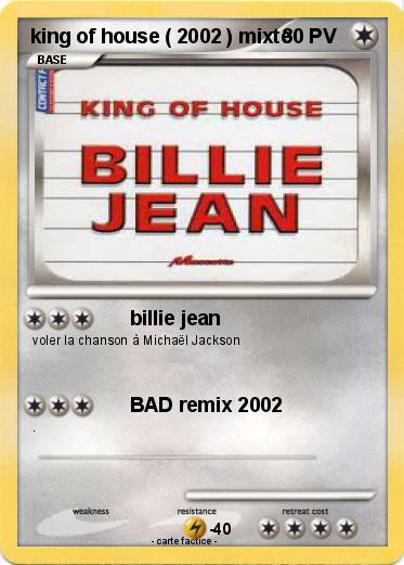 Pokemon king of house ( 2002 ) mixte
