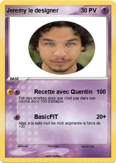 Pokemon Jeremy le designer