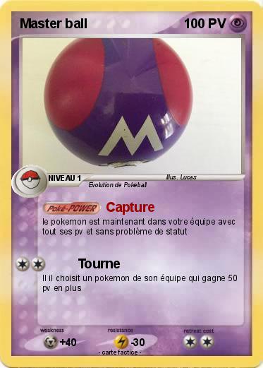 Pokemon Master ball