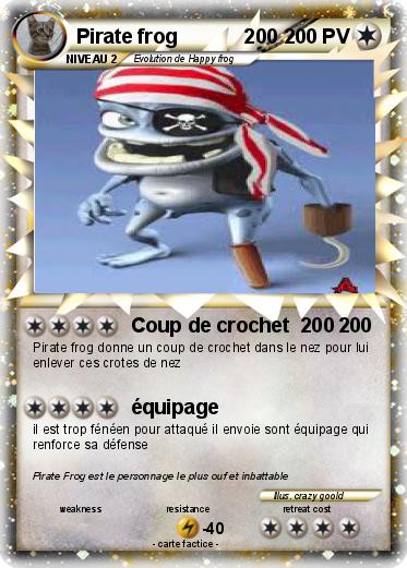 Pokemon Pirate frog            200