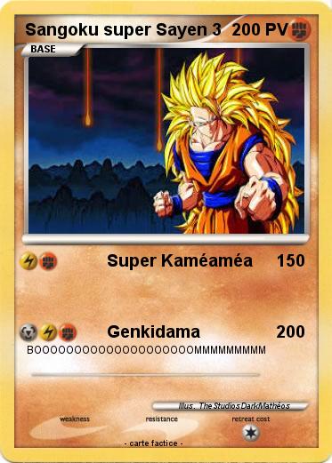Pokemon Sangoku super Sayen 3