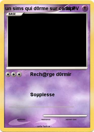 Pokemon un sims qui d0rme sur canapé