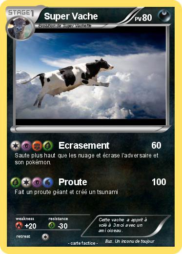 Pokemon Super Vache