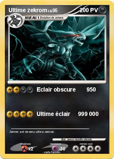Pokemon Ultime zekrom