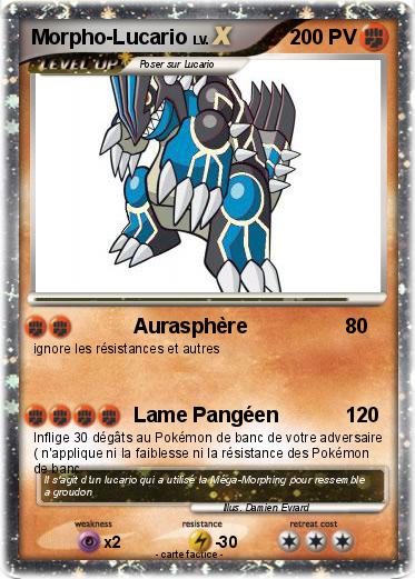 Pokemon Morpho-Lucario