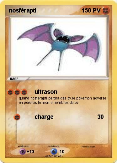 Pokemon nosférapti