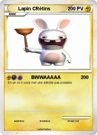 Pokemon Lapin CRétins
