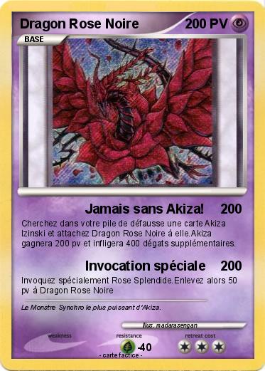 Pokemon Dragon Rose Noire