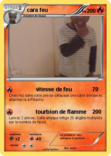 Pokemon cara feu