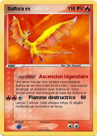 Pokemon Sulfura ex