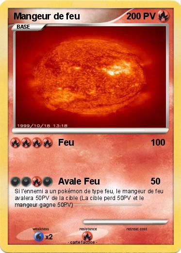 Pokemon Mangeur de feu